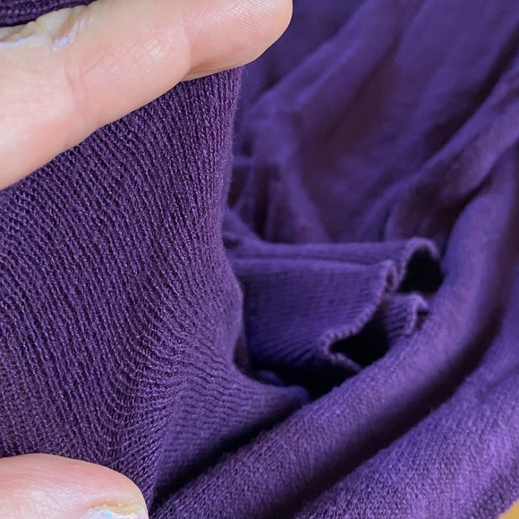 H&M Basic thin purple sweater - Picture 13 of 16